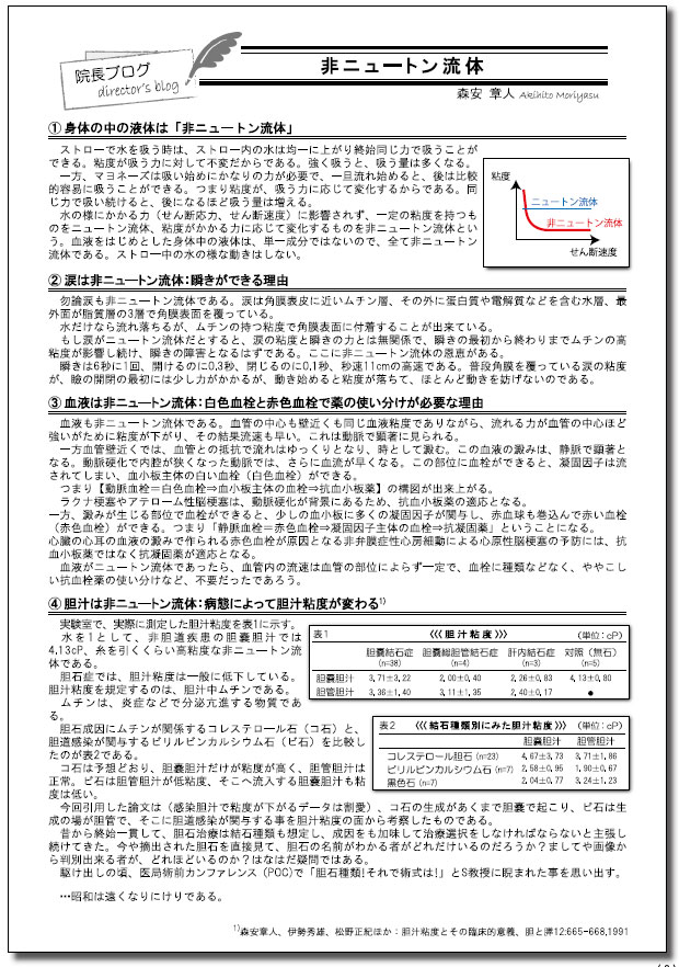 院長ブログ　VOL.10 2022年3月号